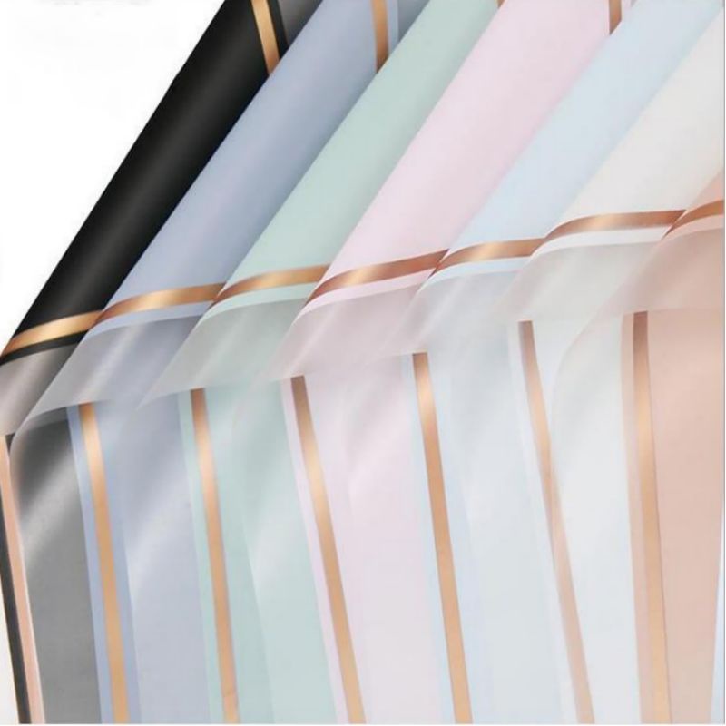 

[5 lembar] Wrapping Paper List Transparant / wrapping flower / money bouquet wrapping