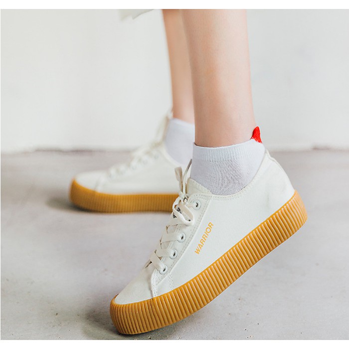 ⭐𝐈𝐇𝐒 𝟎𝟓𝟑 𝐋𝐚𝐦𝐩𝐮𝐧𝐠⭐️Kaos Kaki Fashion Wanita Motif Love Kaos Kaki Pendek Semata Ankle Socks