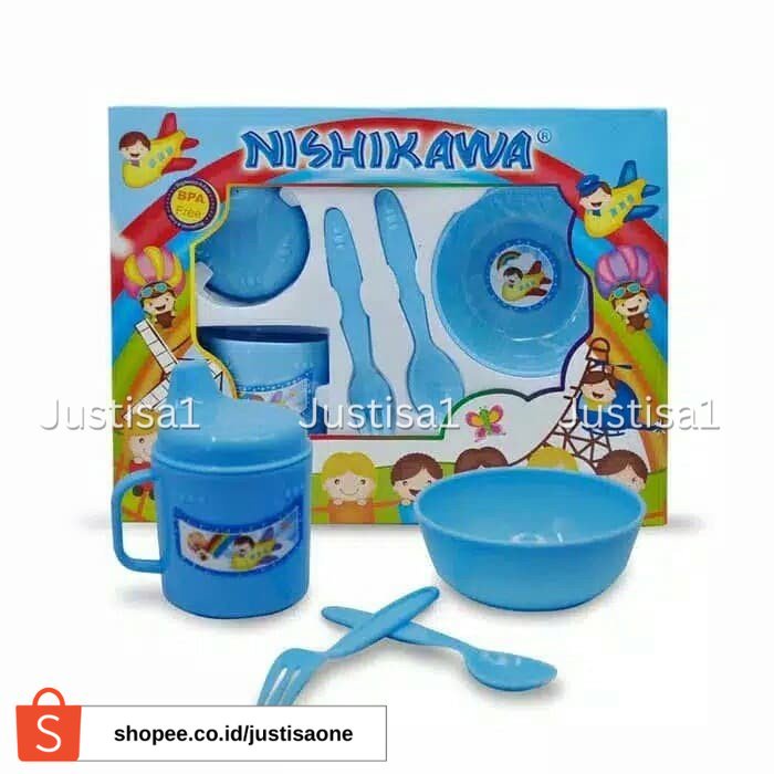 SALE !! Feeding Nishikawa Ukuran Small - Feeding Set Bayi - Tempat Makan Bayi