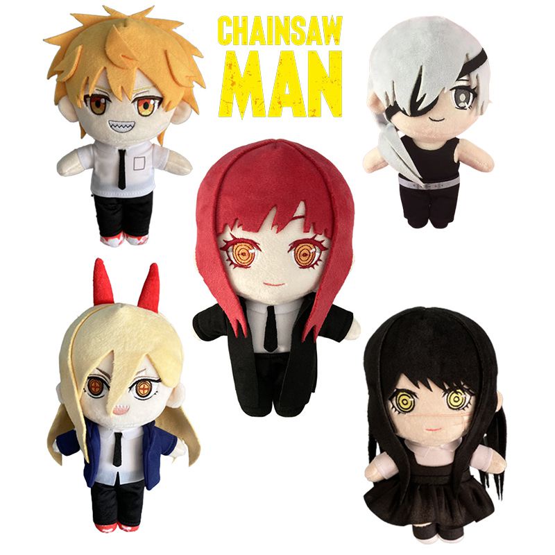 Mainan Mewah Chainsaw Man Fun And Adorable Bagus Untuk Pajangan Dan Dekorasi