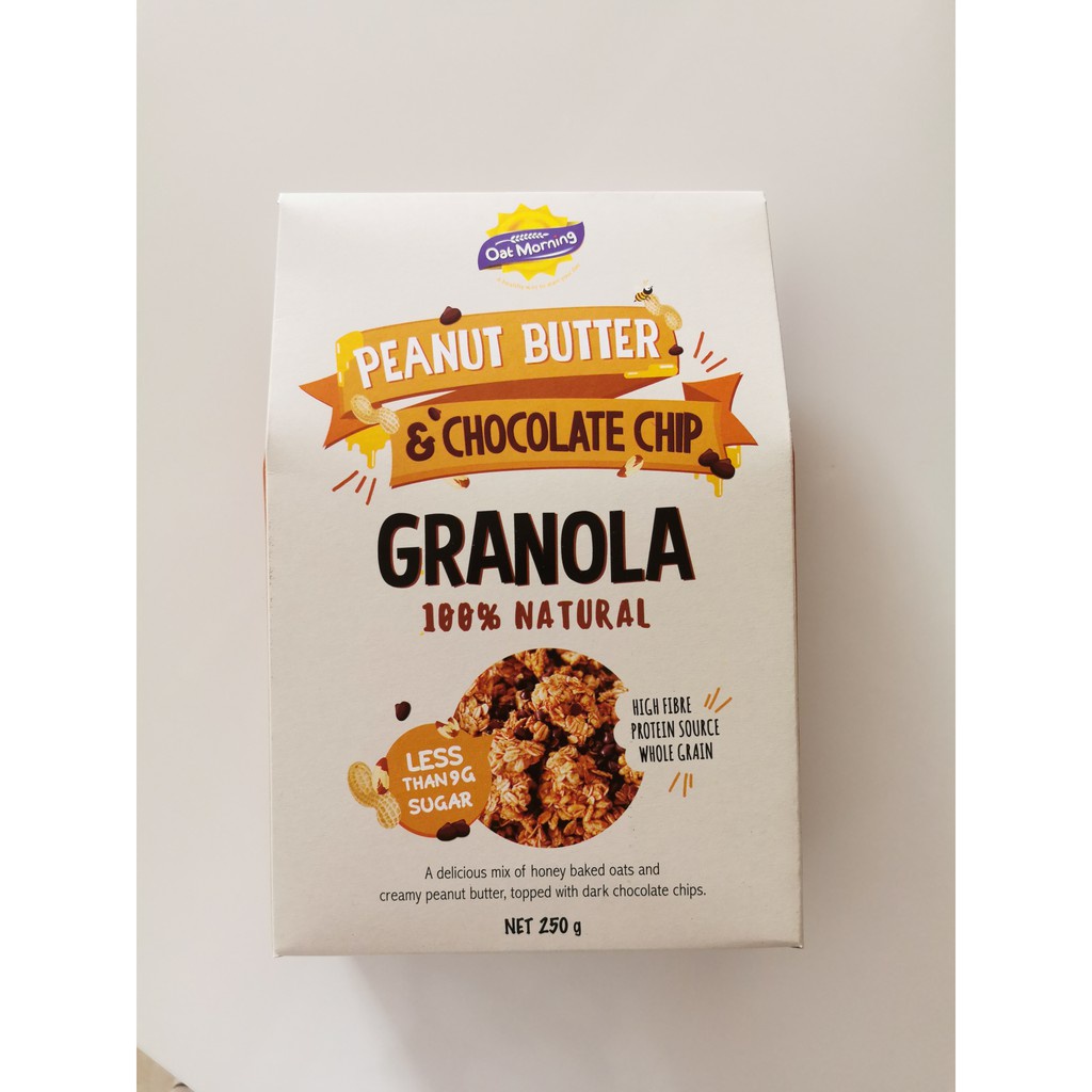 

✨NEW✨ -Oat Morning - Paket Bundling Menu Sarapan 6 (Peanut Butter & Cashew Chocolate)- 1.1.23