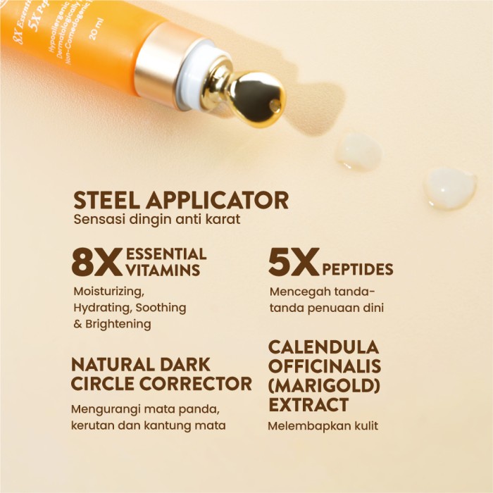 NPURE Marigold Eyemazing Power Serum Mata Anti Kerutan Dark Circle