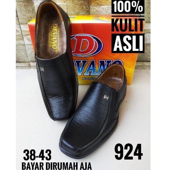 Viral SEPATU KULIT ASLI / SEPATU DEVANO / SEPATU PANTOFEL KULIT ASLI / SEPATU PANTOFEL PRIA KULIT AS