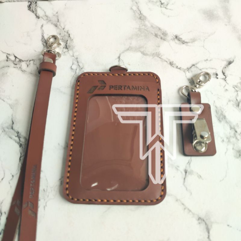 Name Tag Pertamina / Id Card Holder Custom
