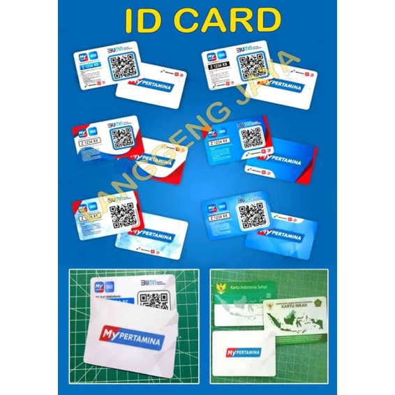 

CetK ID CARD / CETAK KARTU / NAME TAG /KARTU NAMA