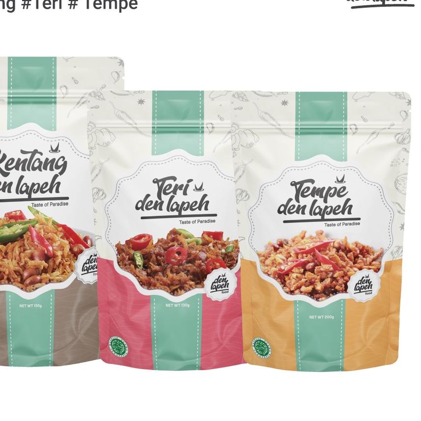 

➱ PAKET HEMAT LAUK KERING BEST SELLER | KENTANG & TERI BALADO & OREK TEMPE ♩