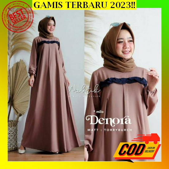 Gamis Luna Maya Dress Bahan Maxmara#Model Sejenis Kaftan#Ld Sampai 130#Bestseller# Baju Gamis Wanita