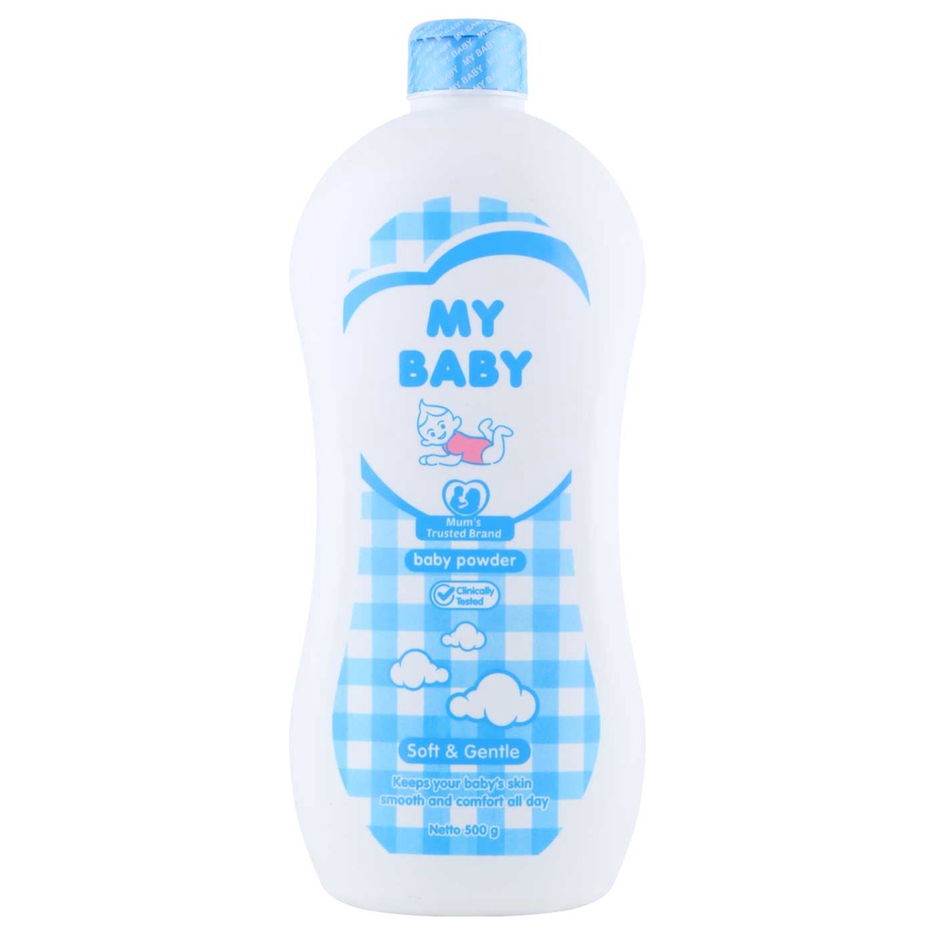 MY BABY POWDER 500GR SOFT &amp; GENTLE