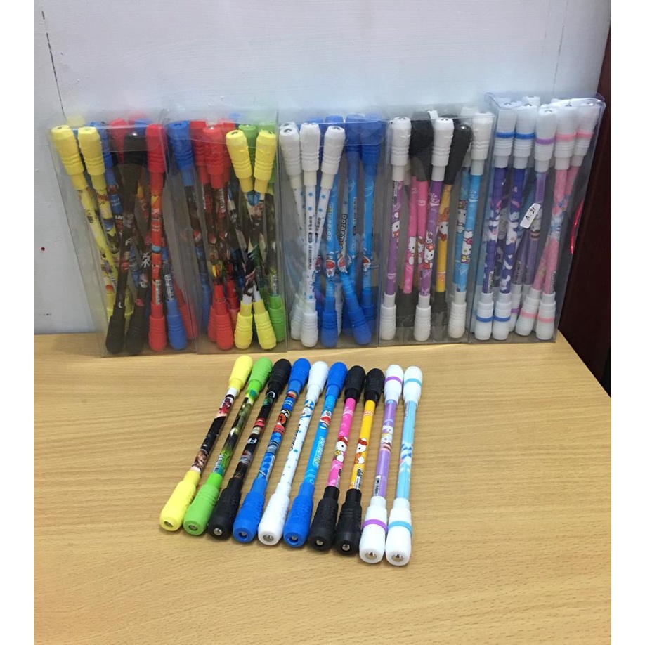 

pen gel spinner/pulpen mainan anak