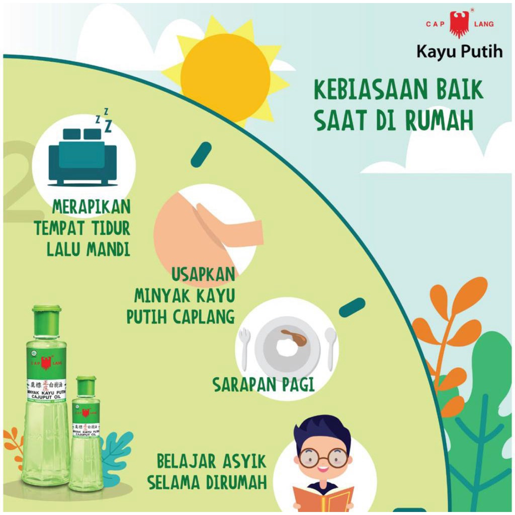 Minyak Kayu Putih Cap Lang Kayuputih CapLang  Cajuput Oil Cap Lang