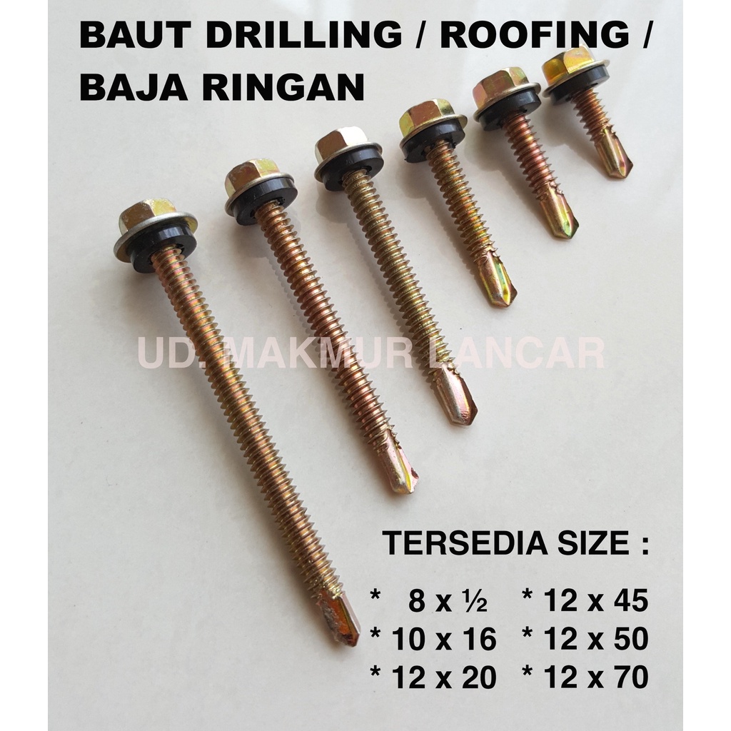 BAUT DRILLING ROOFING / BAJA RINGAN / SDS