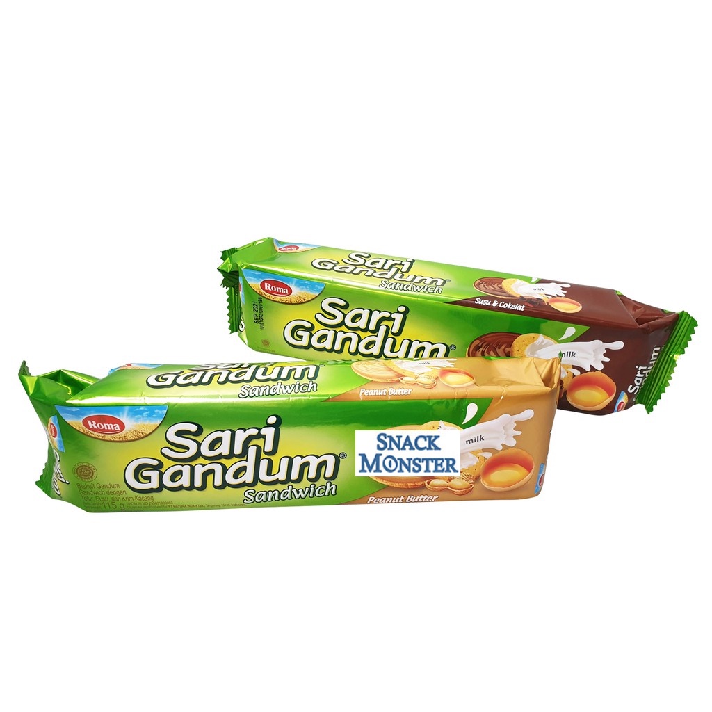 

Roma Sandwich Sari Gandum Regular Pack - Netto 115 gr