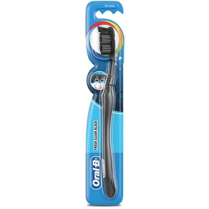 ORAL-B FRESH CLEAN BLACK 40 1PCS