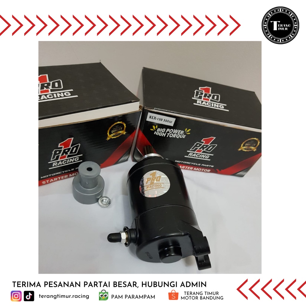 Dinamo stater KLX150 Boreup 350cc PRO 1 Racing Alat Motor/Variasi Motor/Sparepart Motor/Part Motor/M