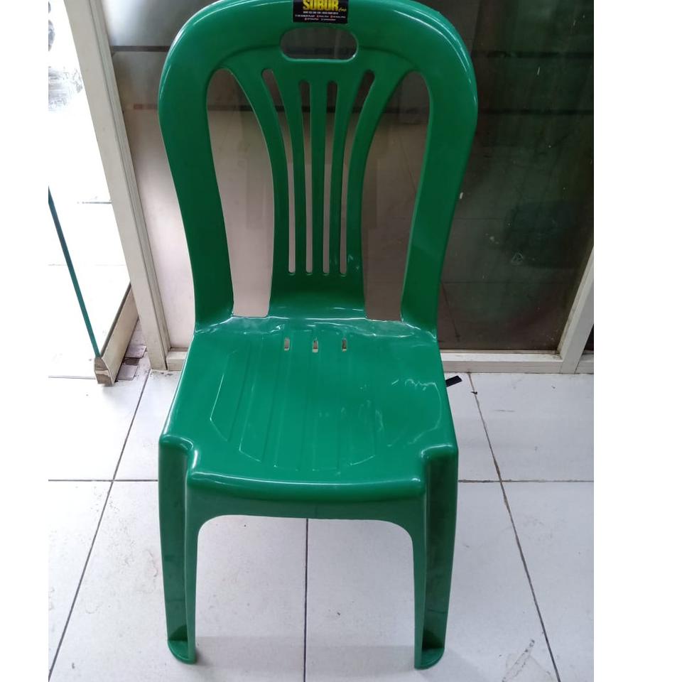 ♗ KURSI PLASTIK / BANGKU SANTAI MAKAN 101 subur plast ♗