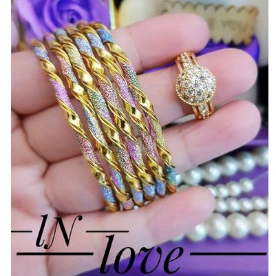 Xuping set perhiasan lapis emas 24k 1006