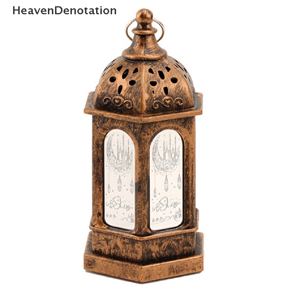[HeavenDenotation] Ornamen Eid Mubarak Lampu Lentera Dekorasi Ramadhan Untuk Rumah Pesta Muslim Islami Decor Hadiah Ramadhan Kareem HDV