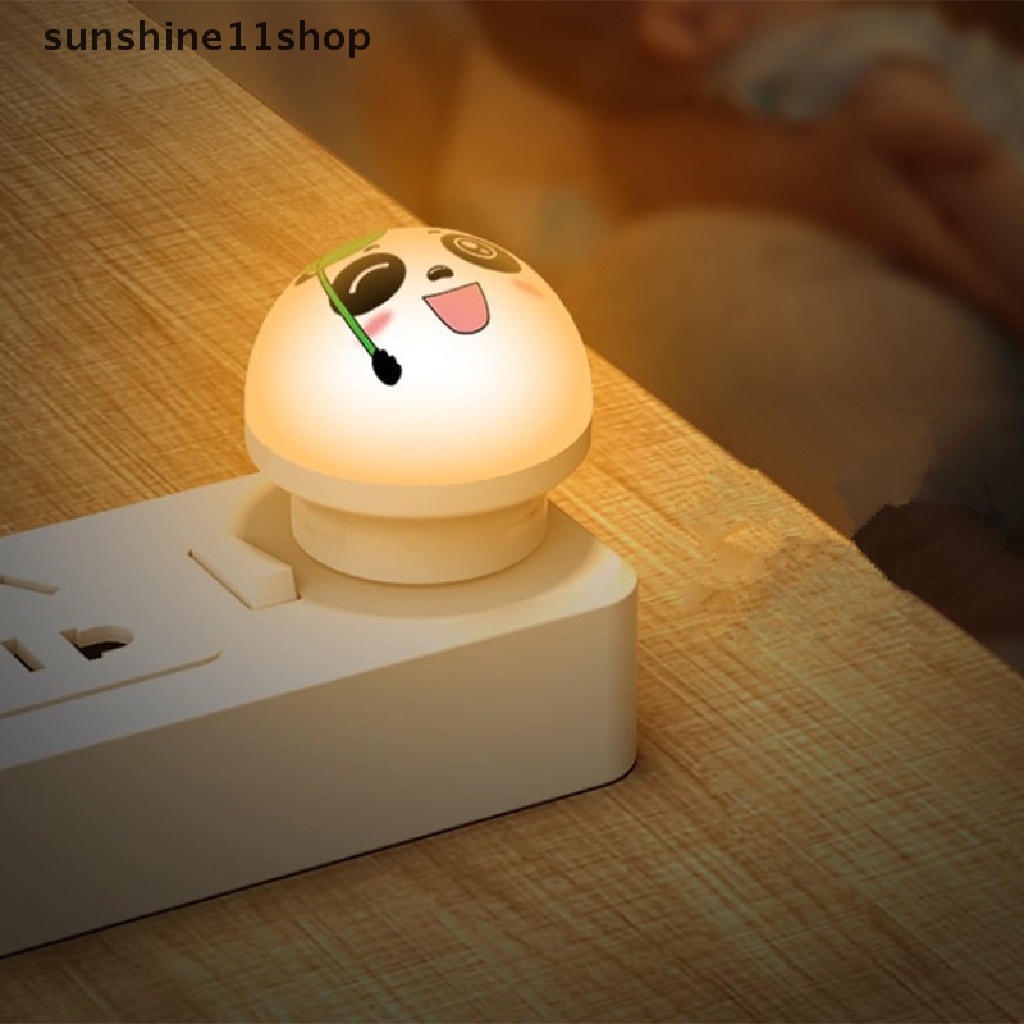 Sho USB Plug Night Light Pelindung Mata Baca Lampu Mini Lampu Buku Komputer N