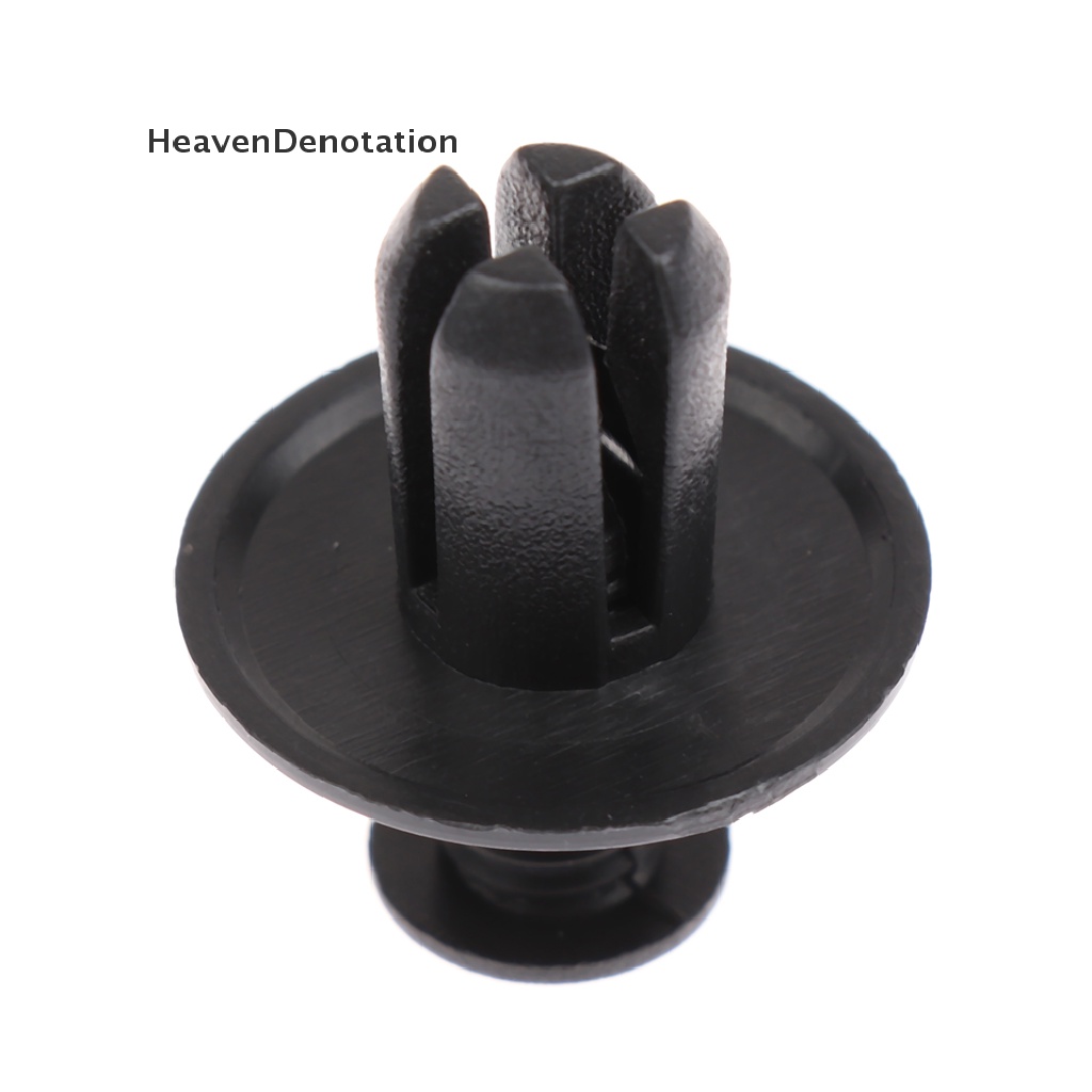 [HeavenDenotation] 100pcs 8mm Lubang Pintu Rivet Plastik Klip Pengencang Mobil Lined Cover Barbs Rivet HDV