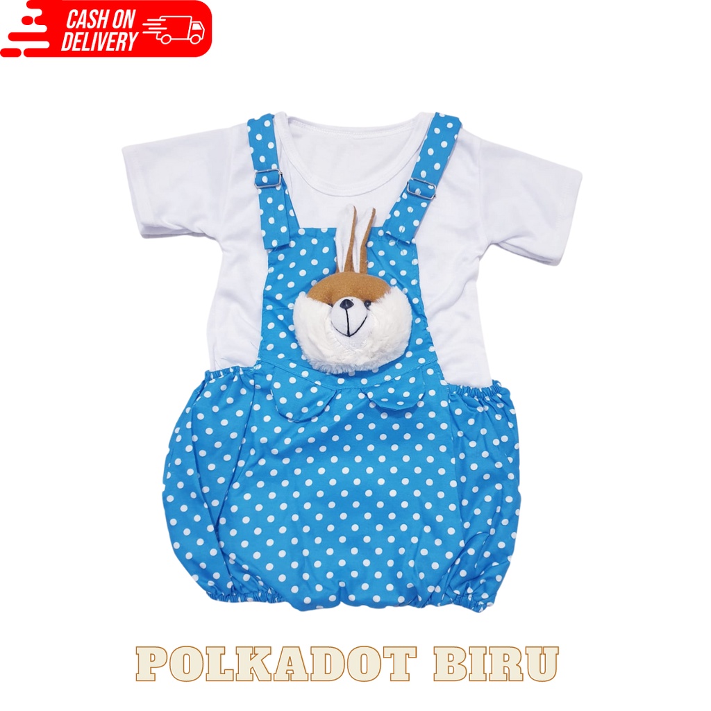 Cod Baju Kodok Bayi Boneka Lucu Usia 0-12 Bulan Setelan Kodok Anak Bayi Baju Baby Gracia