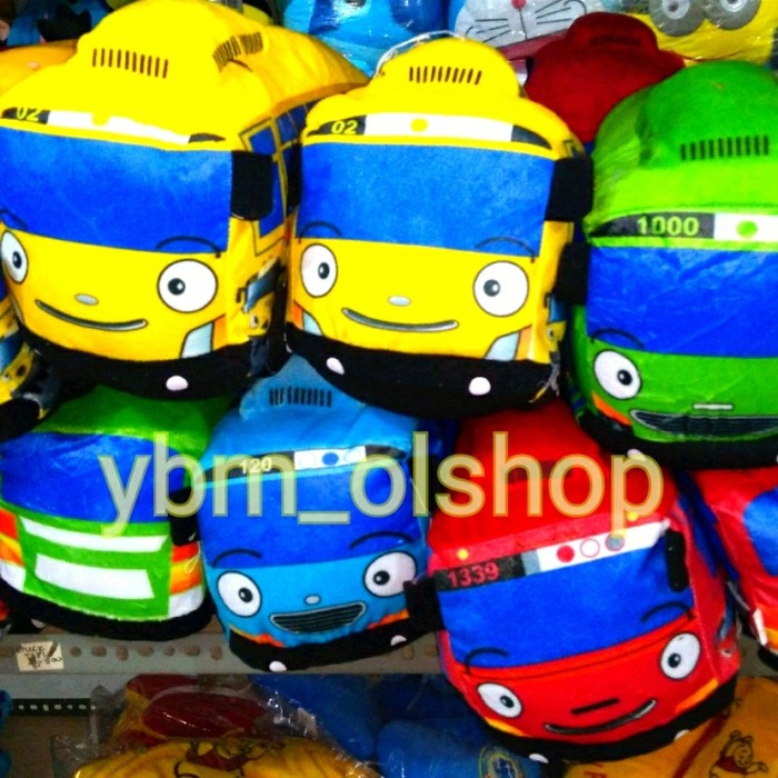 ✨ BISA COD ✨ Boneka Tayo Bus - Biru