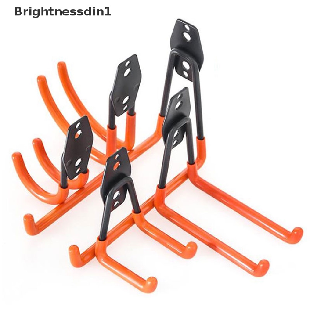 [Brightnessdin1] Hook Alat Penyimpanan Garasi Tempel Dinding Heavy-Duty U-Shaped Tool Garage Hook Butik