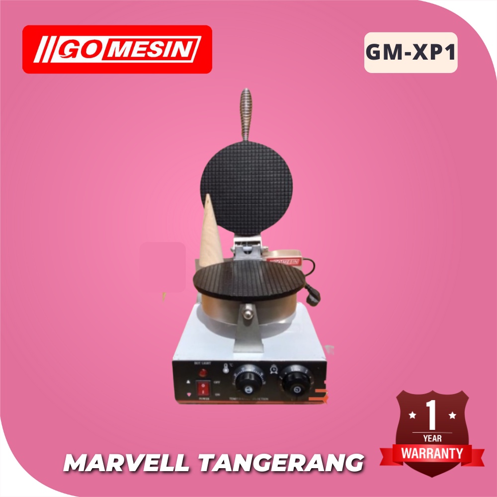 CONE WAFLE MAKER Gomesin GM-XP-1 MESIN CETAK CONE ICE CREAM / ES KRIM