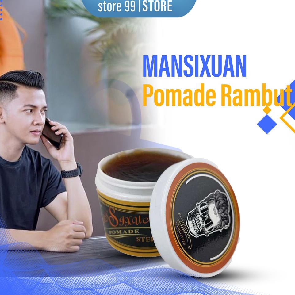 ۝ Pomade Rambut Klimis Minyak Rambut Pomed Terbaru Hair Oil Pria Terbaik ✧