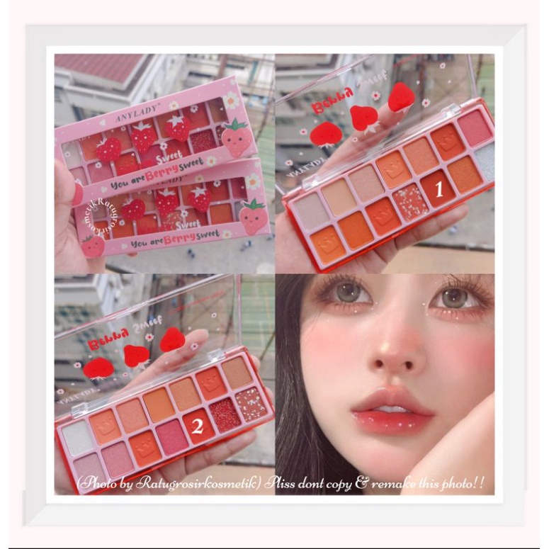 PROMO!!!EYESHADOW PALETTE YOU ARE BERRY SWEET ANYLADY NO.967