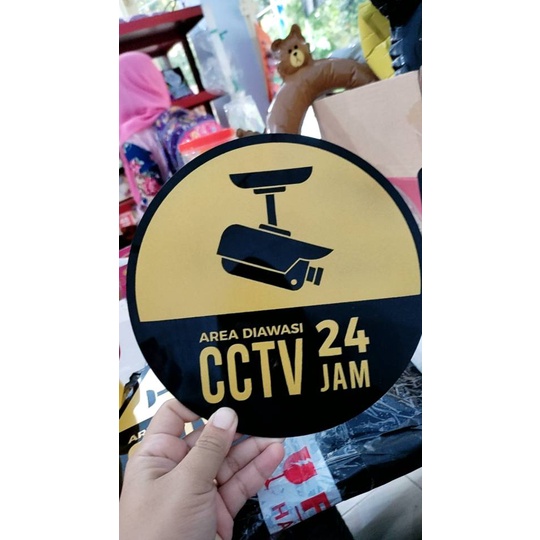 

SIGN ACRYLIC CCTV 24 JAM / SIGN ACRYLIC / SIGN CCTV MURAH