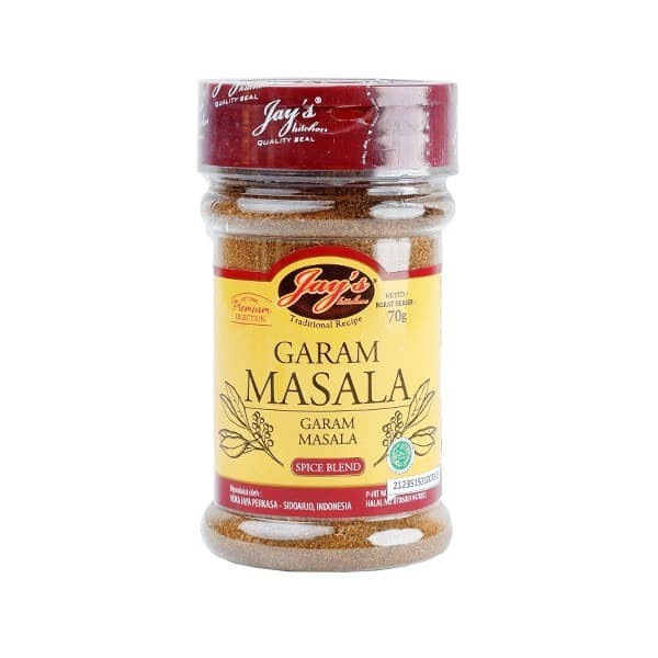 

Garam Masala Kari India Jays Kitchen 70 Gram (Pack) / Bumbu Marinasi Ayam