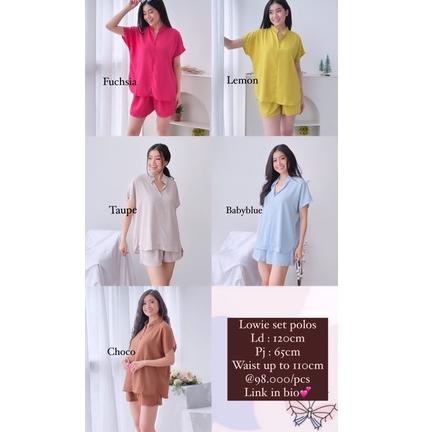 LANGSUNG KIRIM LOOWIE SET PLAIN