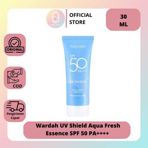 Qeila - Wardah UV Shield Aqua Fresh Essence SPF 50 PA++++ 30 ml