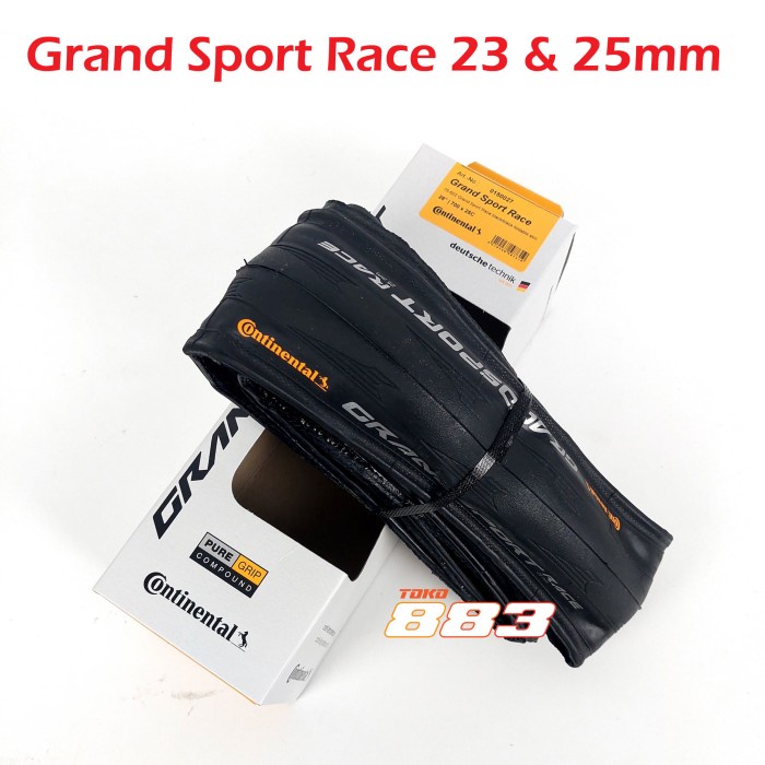 Ban Ban Sepeda Continental Grand Sport Race Clincher 700X25 Atau 23