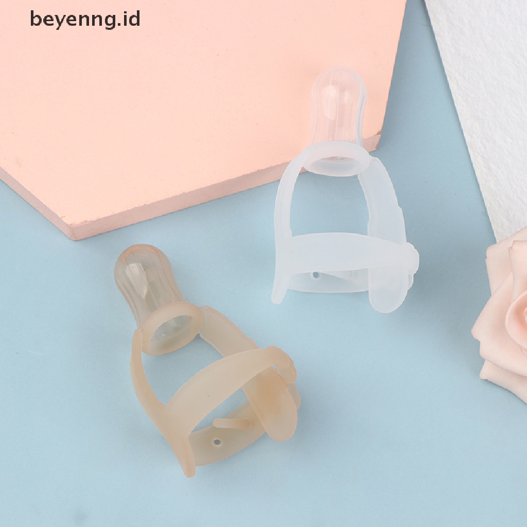 Beyen Nontoxic Silicone Baby Kids Anak Pelindung Jari Stop Jempol Menghisap Pergelangan Tangan Band ID