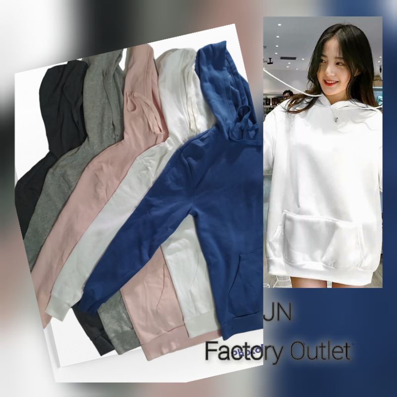 JACKET WANITA OVERSIZE JUMBO HOODIE