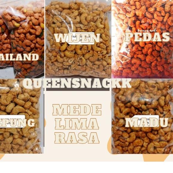 

COD ✅KACANG MEDE RASA-RASA (PEDAS,CRISPY,THAILAND,MADU WIJEN ) 500 GRAM