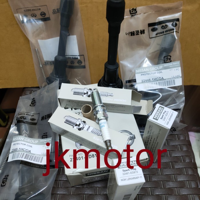 Busi Iridium Livina 4Pc + Selongsong Coil Livina 4Pc.1Paket Livina 1.5 Kode 072