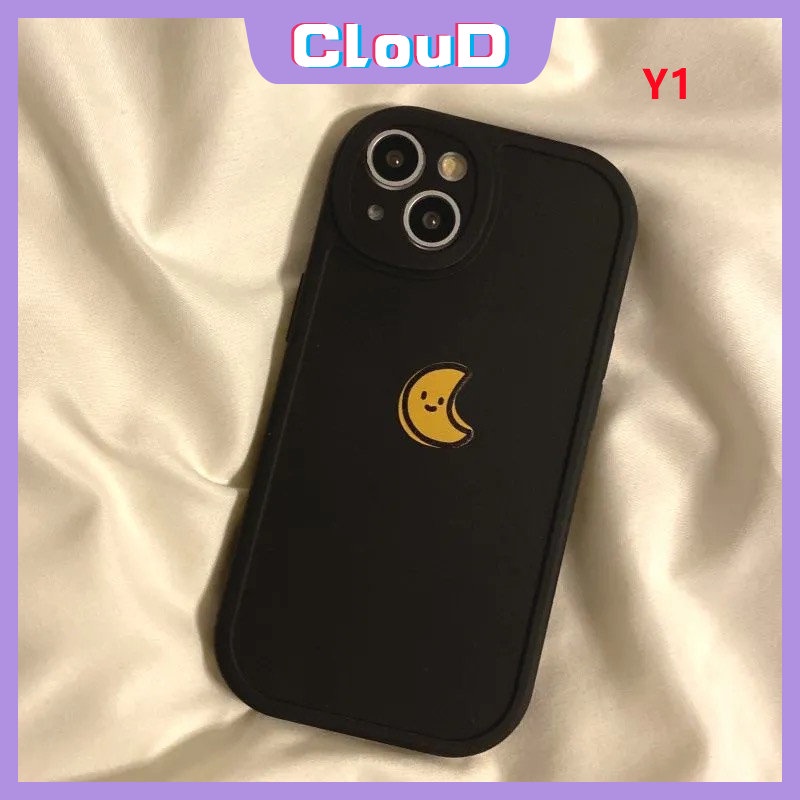 Realme C53 C35 C31 C15 C20A C25s C17 C25Y C30 C12 C11 C21Y C2 C3 GT Realme 8Pro 6i 6s 5 8 5i 5 9i 8i 7i 6 C21 C20 Couple Simple Lucu Sun Moon Case Pasangan Soft Tpu Cover