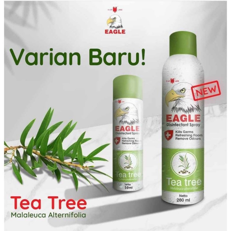 Cap Lang Eagle Eucalyptus Disinfectant Spray Tea Tree - 50 ml