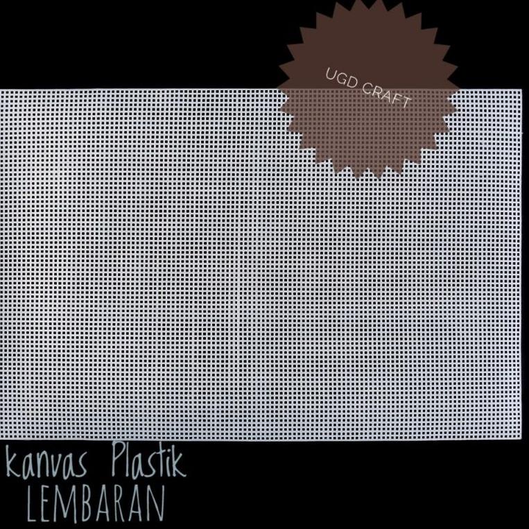 I79 Kanvas Plastik Lembaran / Plastic Canvas TELAH HADIR ュ