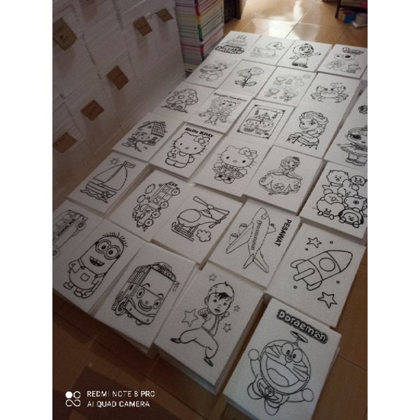 

RB sterofoam gambar isi 12 gambar ukuran 25x35