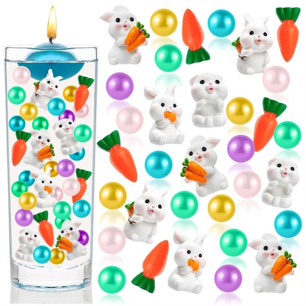R-FLOWER Paskah Vas Filler Wedding Centerpiece Dekorasi Meja Water Gels Beads