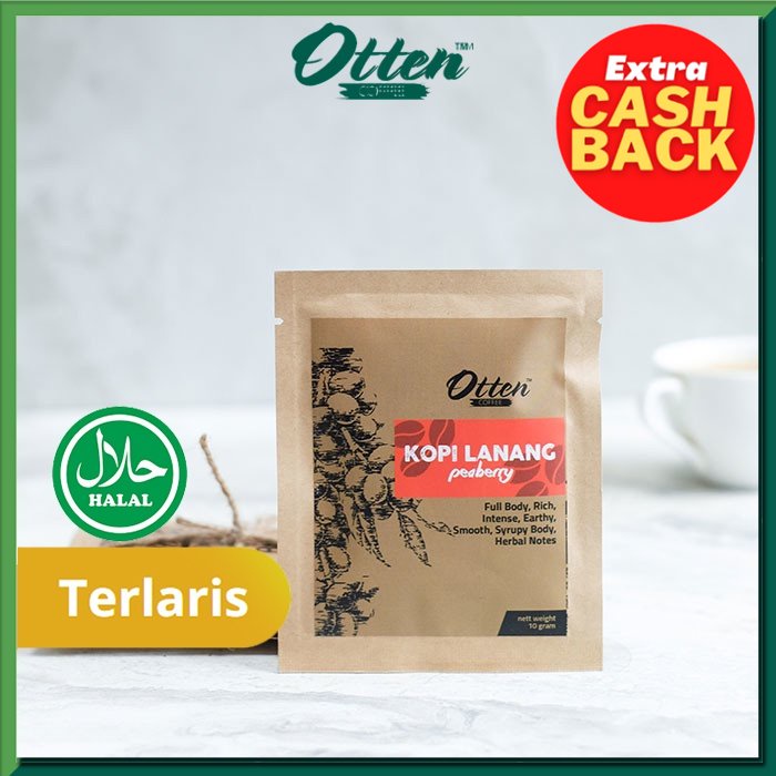 

Otten Drip Coffee 10g Arabica Peaberry - 4 pcs