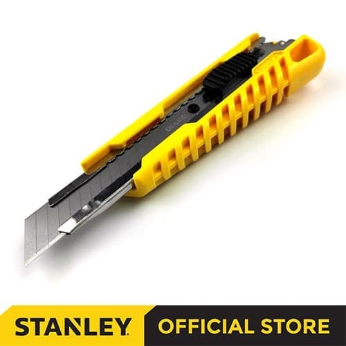 

Pemotong Stanley Basic Snap Off Knife / Pisau Cutter 18Mm Stht10276-8