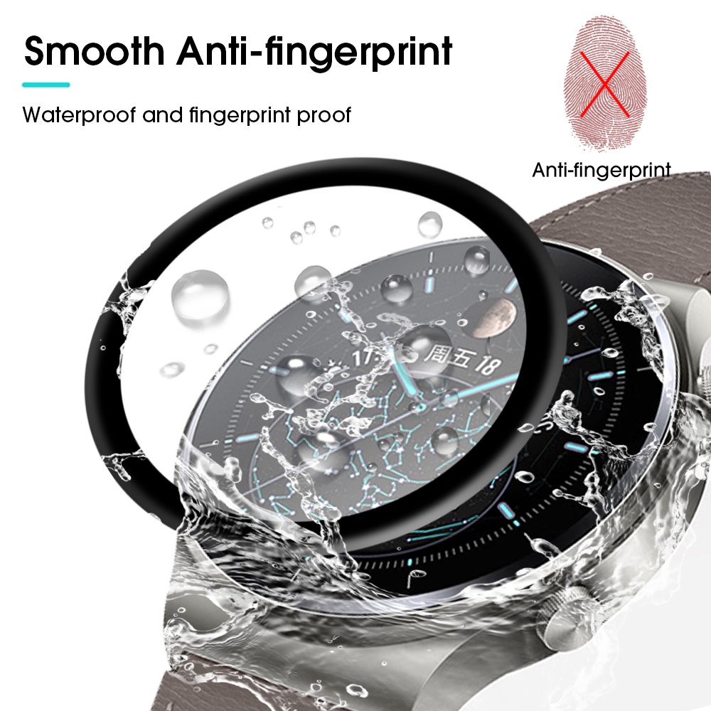 Pelindung Layar PMMA 3D Untuk Huawei Watch Buds Smartwatch HD Clear Soft Explosion-proof Screen Protective Film