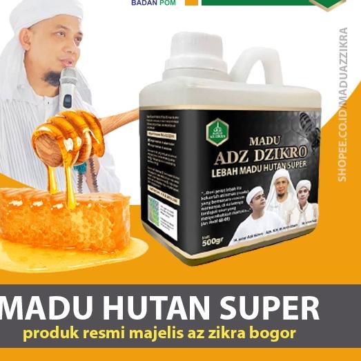 

➭ RESMI ADZ DZIKRO Hutan Super Manis Asli Az Zikra Azzikra Azikra 100% Kemasan Baru 500gr ➺