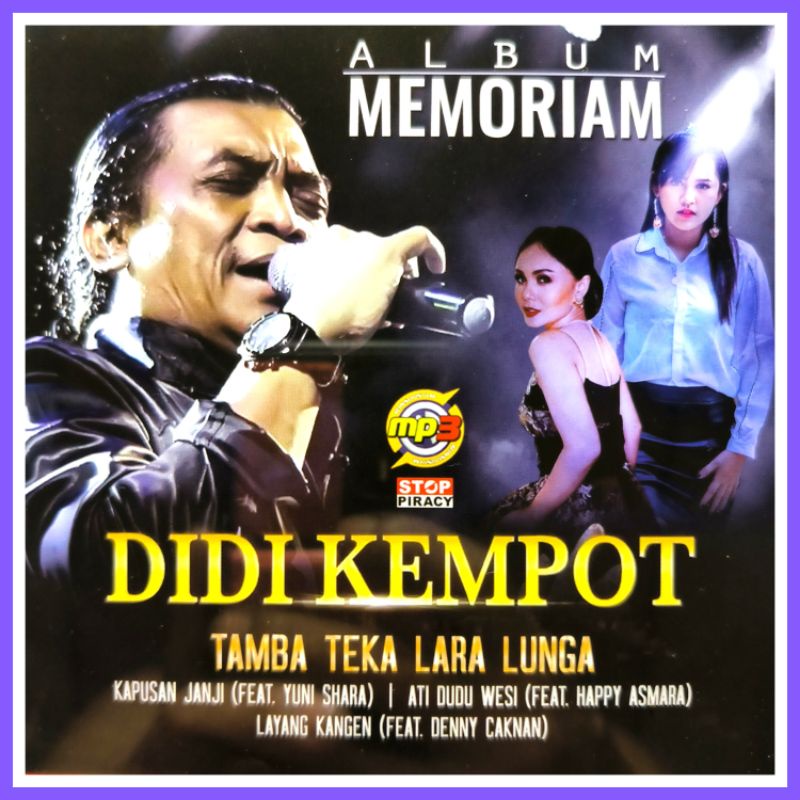 Kaset Mp3 Audio Musik 147 Lagu Jawa Campursari Didi Kempot Album Pilihan Terlengkap.