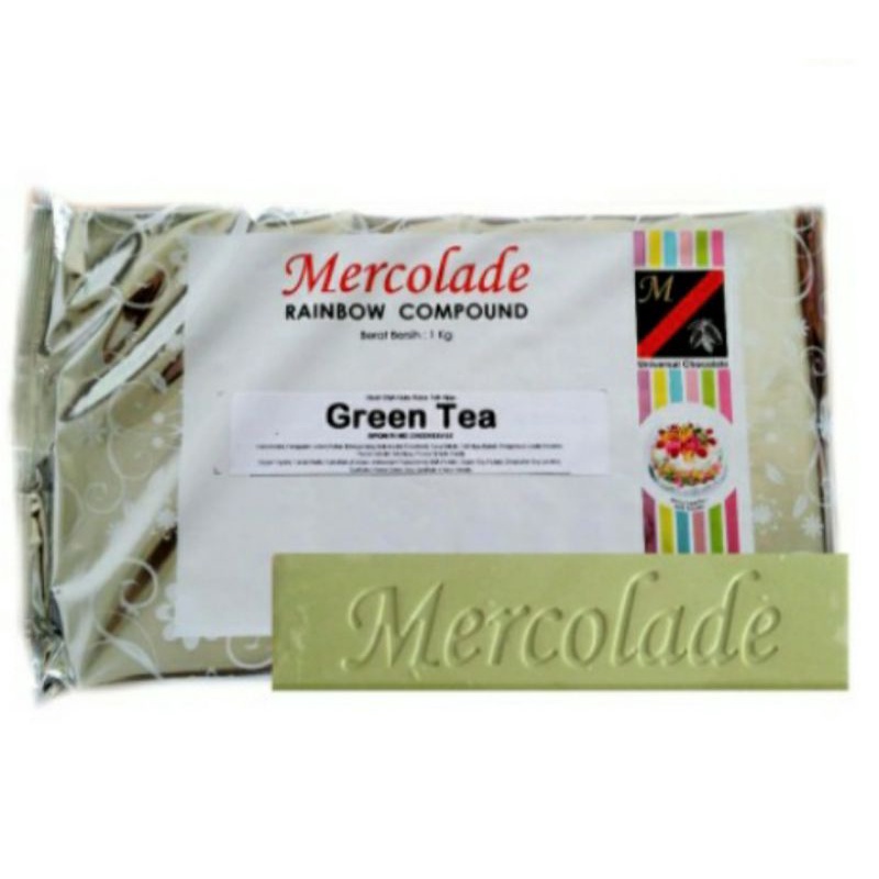 

✨NEW✨ -coklat compound 1kg greentea mercolade- 1.1.23