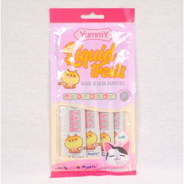 Cat Treat Senek Kudapan Kucing Liquid Treat Yummy Enak Bergizi Snack Kucing Murah Sehat Cat Treats L